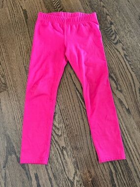 Girls Pink Leggings size 5